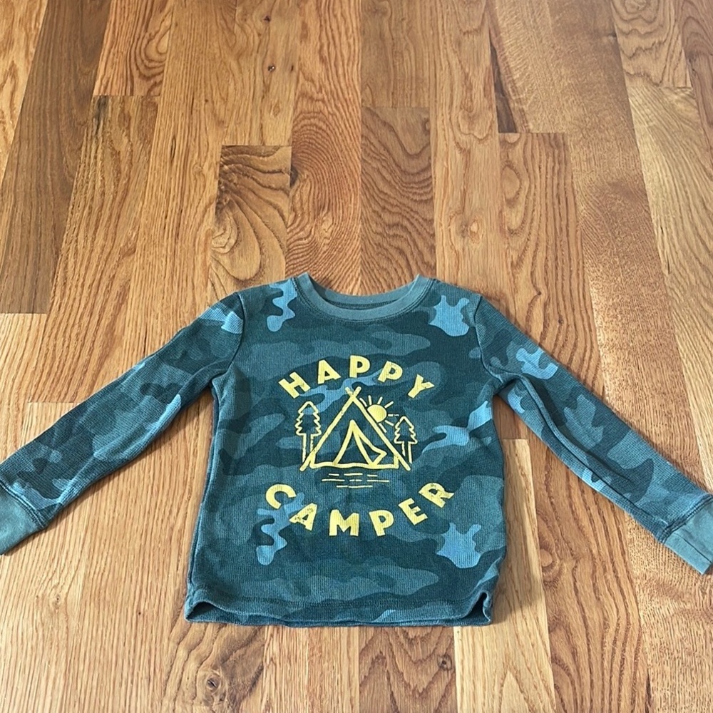 Jumping Beans Camo Camping Shirt